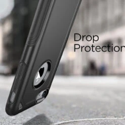 Black Apple IPhone 7 / 8 Slim Armor Bumper Grip Case Cover -Cheap NewCase Store iphone 6 7 8 slim armor bumper case black 5 54420.1614653412