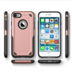 Rose Gold Slim Armor Bumper Grip Case For Apple IPhone 6 / 6S -Cheap NewCase Store iphone 6 7 8 slim armor bumper case rose gold 4 50591.1645595415