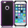 Purple Heavy Duty Defender Case For Apple IPhone 7 / 8
