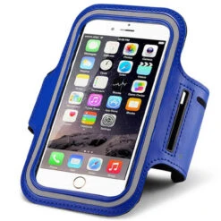Blue IPhone 6 Durable Sweat-resistant Sports Armband Case Cover