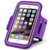Purple Gym Sports Armband Exercise For IPhone 6 / 6S Cover