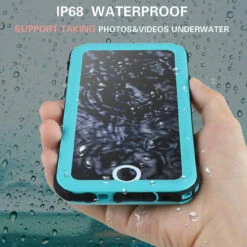 Apple IPhone 6 / 6S Waterproof Dirtproof Defender Case - Blue -Cheap NewCase Store iphone 6 waterproof case blue2 4 13784.1582856042