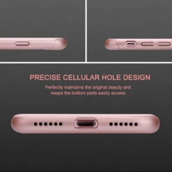 Rose Gold IPhone 8 Full Body Coverage 360 Degree Protection Case -Cheap NewCase Store iphone 7 8 360 protect case rose gold 4 50890.1522377310