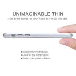 Silver IPhone 8 Full Coverage Protective Case + Glass Protector -Cheap NewCase Store iphone 7 8 360 protect case silver 3 66156.1522377317