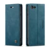 Blue IPhone 6 Plus / 7 Plus / 8 Plus CaseMe Compact Flip Wallet Case