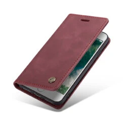 Classy Wine IPhone 6 Plus / 7 Plus / 8 Plus CaseMe Compact Wallet Case -Cheap NewCase Store iphone 7 8 caseme wallet wine 5 85031.1690891138