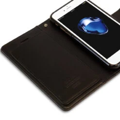 Premium IPhone 7 / 8 Genuine Mercury Rich Diary Wallet Case - Black -Cheap NewCase Store iphone 7 8 mercury rich diary black 5 34308.1685698231