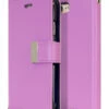 Stylish IPhone 7 / 8 Genuine Mercury Rich Diary Wallet Case - Purple