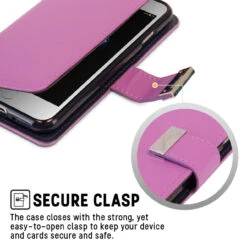 Stylish IPhone 7 / 8 Genuine Mercury Rich Diary Wallet Case - Purple -Cheap NewCase Store iphone 7 8 mercury rich diary purple 3 38067.1681887300