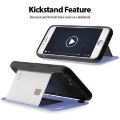 Lilac IPhone 7 / 8 / SE 2020 Goospery Slim Shock Proof Magnetic Door Case -Cheap NewCase Store iphone 7 8 se 2020 goospery magnetic door case lilac 4 07124.1675299922