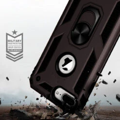 Black 360 Rotating Metal Ring Slim Armor Stand Case For IPhone 7 / 8 10 Black 360 Rotating Metal Ring Slim Armor Stand Case For IPhone 7 / 8 -Cheap NewCase Store iphone 8 metal ring kickstand case black4 05644.1591342779