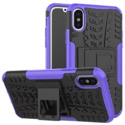 Apple IPhone X / XS Heavy Duty Hybrid Kickstand Defender Case