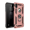 Rose Gold IPhone X / XS Metal 360 Degree Ring Armour Stand Case
