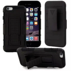 Apple IPhone X / XS Black Military Future Armor Case W/ Optional Holster