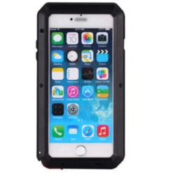 Apple IPhone X / XS Water Resistant Shockproof Metal Smart Case Cover - Black