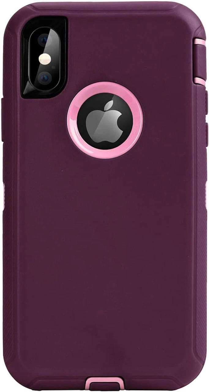 Purple IPhone X / XS Tradies Military Defender Heavy Duty Case 5 Purple IPhone X / XS Tradies Military Defender Heavy Duty Case - Image 5