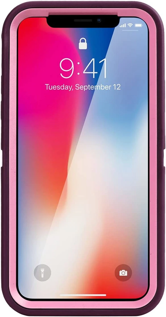 Purple IPhone X / XS Tradies Military Defender Heavy Duty Case 6 Purple IPhone X / XS Tradies Military Defender Heavy Duty Case - Image 6