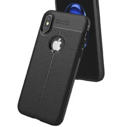 Black IPhone XR Ultra Slim Carbon Fibre Leather Texture Case Cover 8 Black IPhone XR Ultra Slim Carbon Fibre Leather Texture Case Cover -Cheap NewCase Store iphone xr carbon leather texture black 3 36184.1573346387