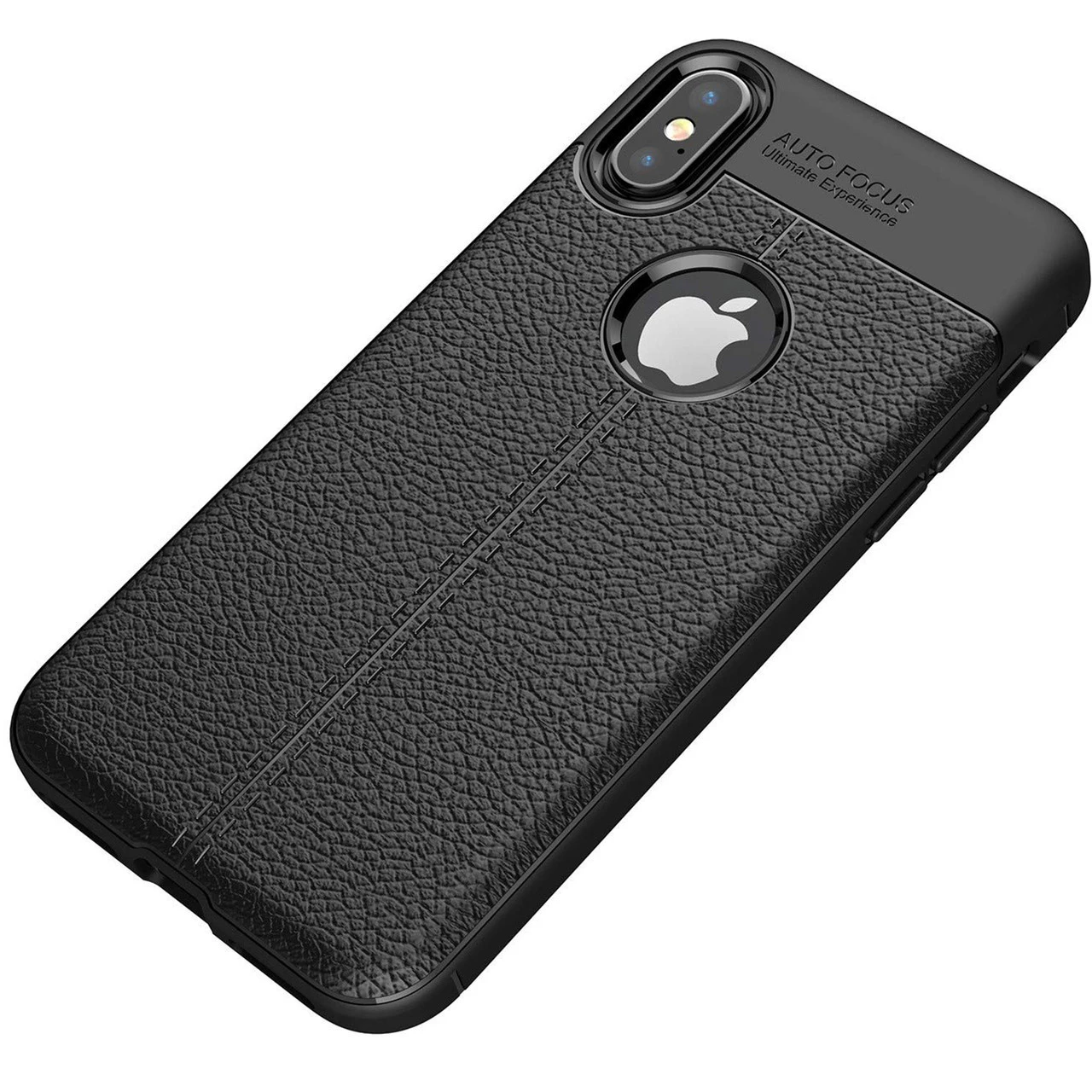 Black IPhone XR Ultra Slim Carbon Fibre Leather Texture Case Cover 4 Black IPhone XR Ultra Slim Carbon Fibre Leather Texture Case Cover - Image 4