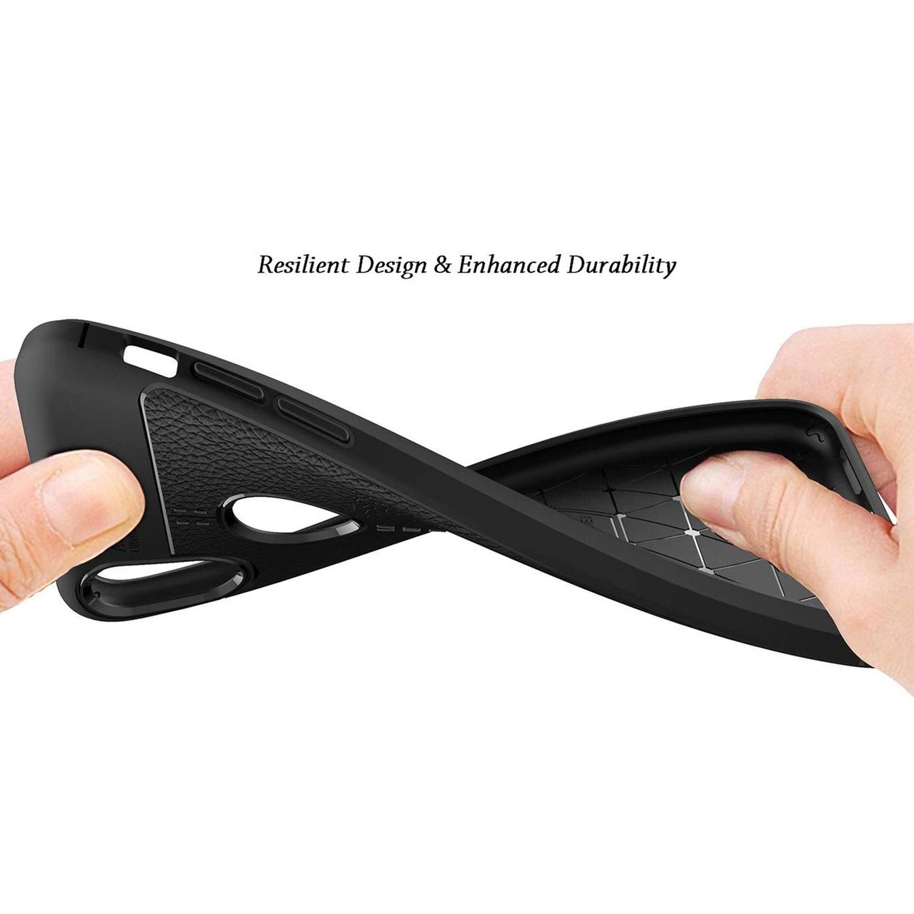 Black IPhone XR Ultra Slim Carbon Fibre Leather Texture Case Cover 6 Black IPhone XR Ultra Slim Carbon Fibre Leather Texture Case Cover - Image 6