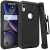 Heavy Duty Military Defense Drop Proof Holster Case For IPhone XS