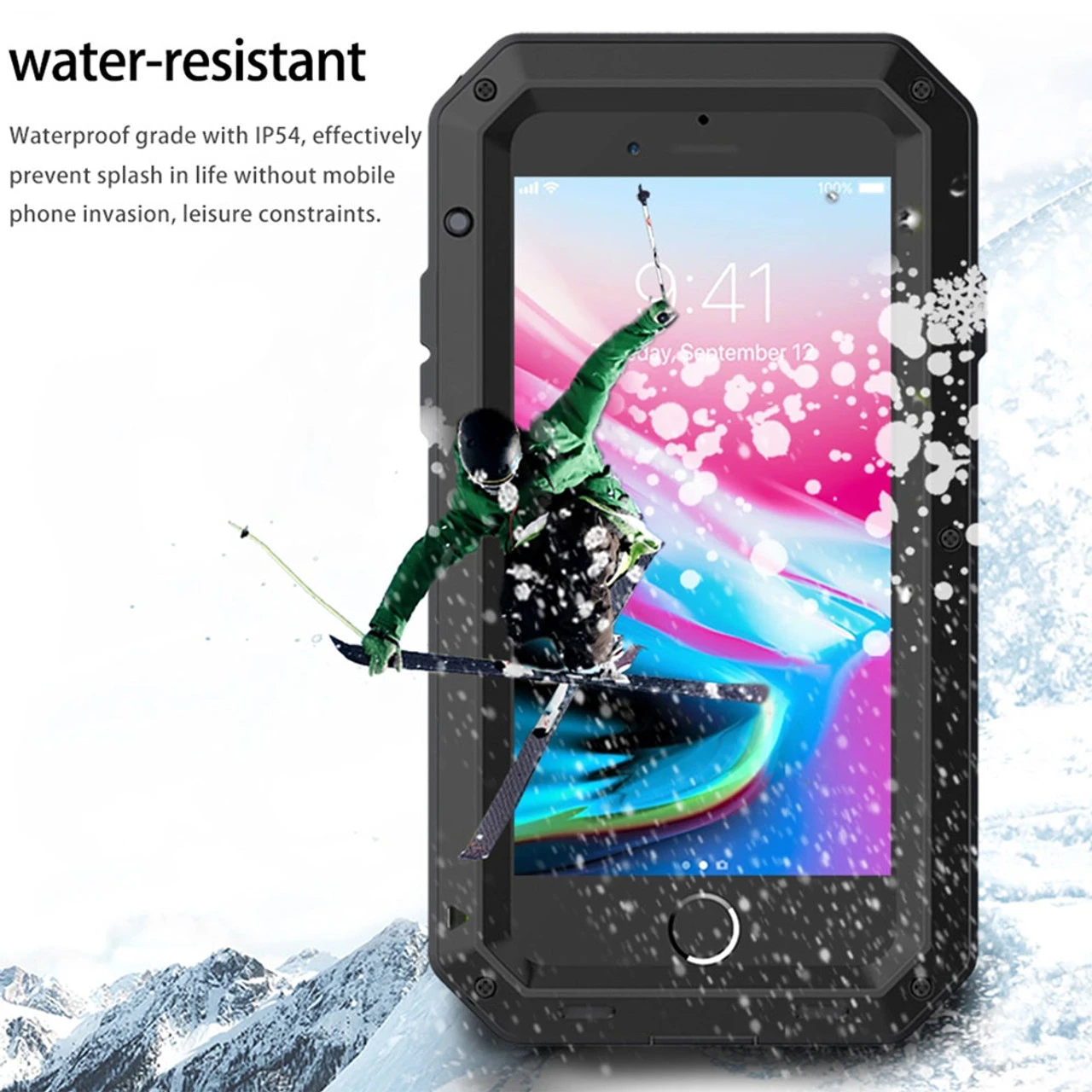 Apple IPhone XS Max Water Resistant Heavy Duty Full Body Metal Case 2 Apple IPhone XS Max Water Resistant Heavy Duty Full Body Metal Case - Image 2