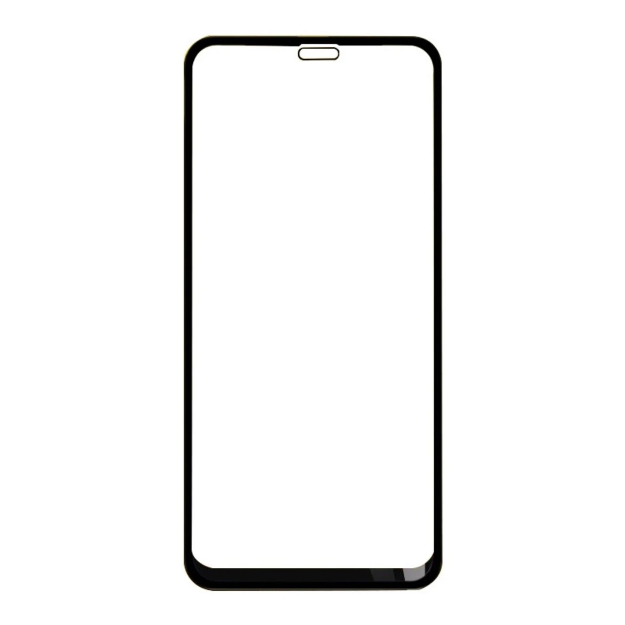 Black IPhone X / XS 9D Full Cover Tempered Glass Screen Protector 2 Black IPhone X / XS 9D Full Cover Tempered Glass Screen Protector - Image 2