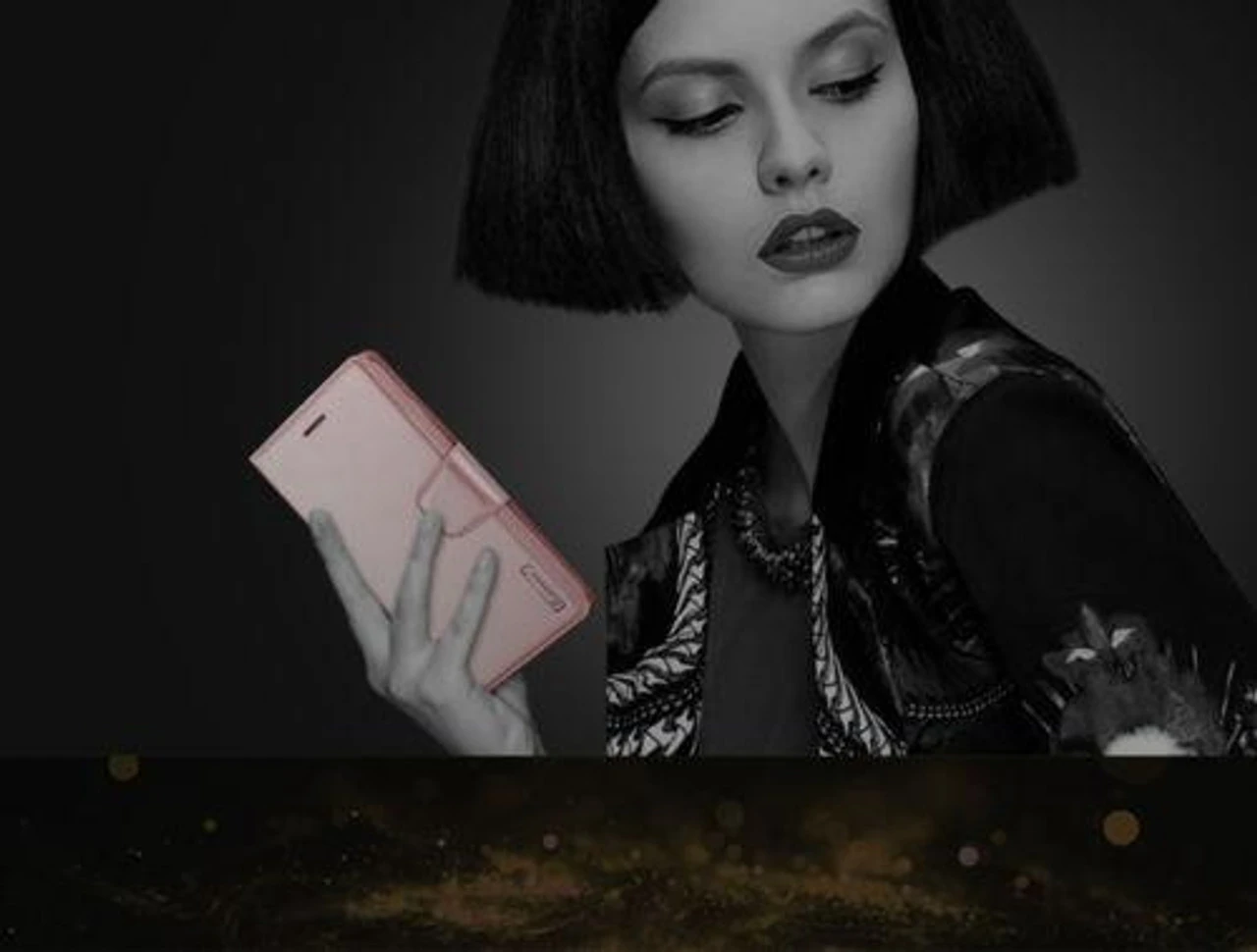 Rose Gold Apple IPhone X / XS Luxury Hanman Quality Wallet Flip Case Cover 4 Rose Gold Apple IPhone X / XS Luxury Hanman Quality Wallet Flip Case Cover - Image 4