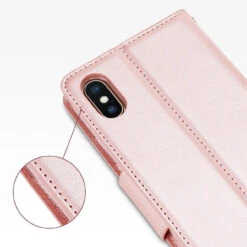 Rose Gold Apple IPhone X / XS Luxury Hanman Quality Wallet Flip Case Cover 17 Rose Gold Apple IPhone X / XS Luxury Hanman Quality Wallet Flip Case Cover -Cheap NewCase Store iphone xs hanman wallet rose gold 8 48064.1539245492