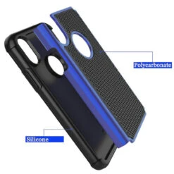 Blue Heavy Duty Defender Shock Proof Case For Apple IPhone X / XS -Cheap NewCase Store iphone xs heavy duty case blue 4 04477.1615183002