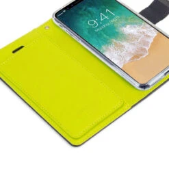 Navy Genuine Mercury Rich Diary Quality Wallet Case For IPhone XS MAX -Cheap NewCase Store iphone xs max mercury rich diary navy 5 26006.1558783862