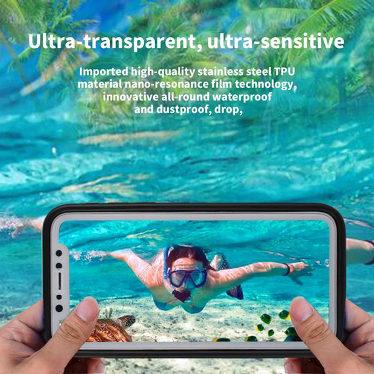 Black Full Body Water Resistant TPU Gel Case For Apple IPhone XS Max 4 Black Full Body Water Resistant TPU Gel Case For Apple IPhone XS Max - Image 4