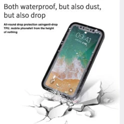 Black Full Body Water Resistant TPU Gel Case For Apple IPhone XS Max 11 Black Full Body Water Resistant TPU Gel Case For Apple IPhone XS Max -Cheap NewCase Store iphone xs max waterproof gel case black 6 00763.1556747750