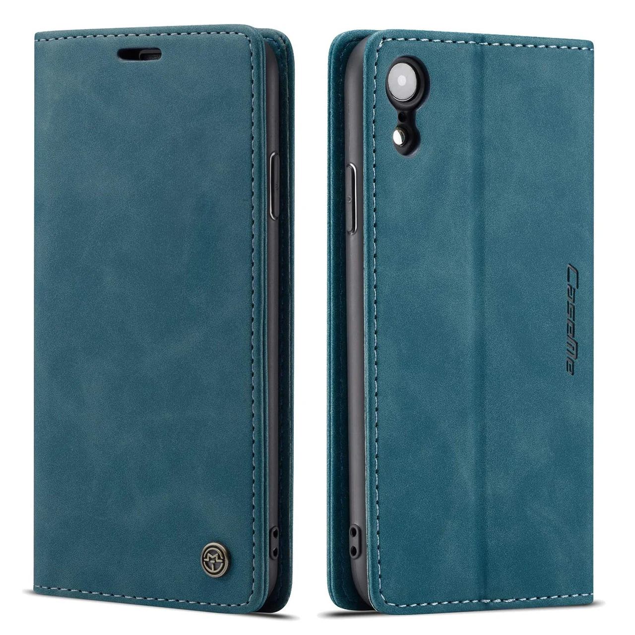Blue IPhone XR CaseMe Slim Magnetic Premium Wallet Case Cover 1 Blue IPhone XR CaseMe Slim Magnetic Premium Wallet Case Cover