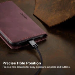 Premium IPhone XS CaseMe Soft Matte Wallet Case - Wine -Cheap NewCase Store iphone xs xsmax xr caseme wallet wine 6 80073.1687919686
