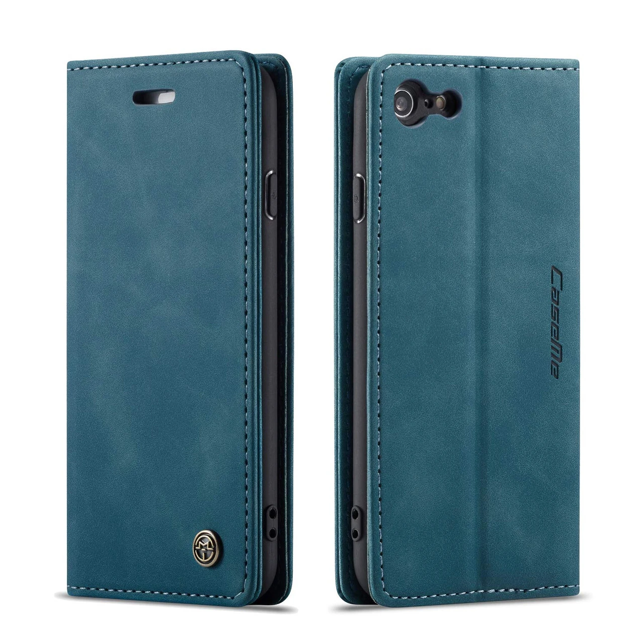 Blue IPhone 5 / 5S / SE 1st Gen CaseMe Slim Magnetic Wallet Case 1 Blue IPhone 5 / 5S / SE 1st Gen CaseMe Slim Magnetic Wallet Case