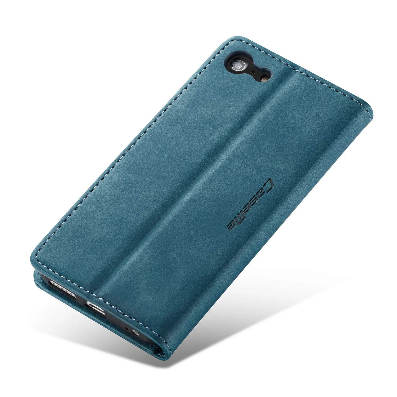 Blue IPhone 5 / 5S / SE 1st Gen CaseMe Slim Magnetic Wallet Case 5 Blue IPhone 5 / 5S / SE 1st Gen CaseMe Slim Magnetic Wallet Case - Image 5