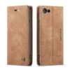 Brown IPhone 5 / 5S / SE 1st Gen (2016) CaseMe Slim Soft Wallet Case