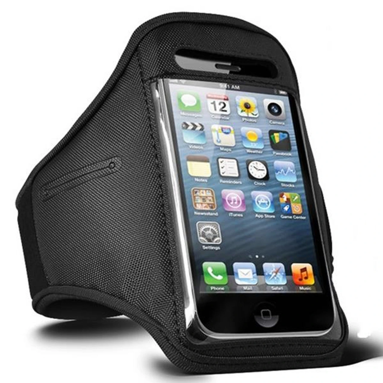 IPhone 5 5S 5C Sports Armband Case Cover - Black 1 IPhone 5 5S 5C Sports Armband Case Cover - Black