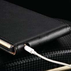 Black Genuine Leather Flip Case For Apple IPhone 6 / 6S Phone Cover -Cheap NewCase Store iphone 6 genuine leather flip case 5 47881.1434014802