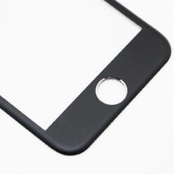 Black IPhone 6 / 6S Metal Frame Tempered Glass Screen Guard -Cheap NewCase Store iphone 6 titanium frame glass black 5 04839.1590036181