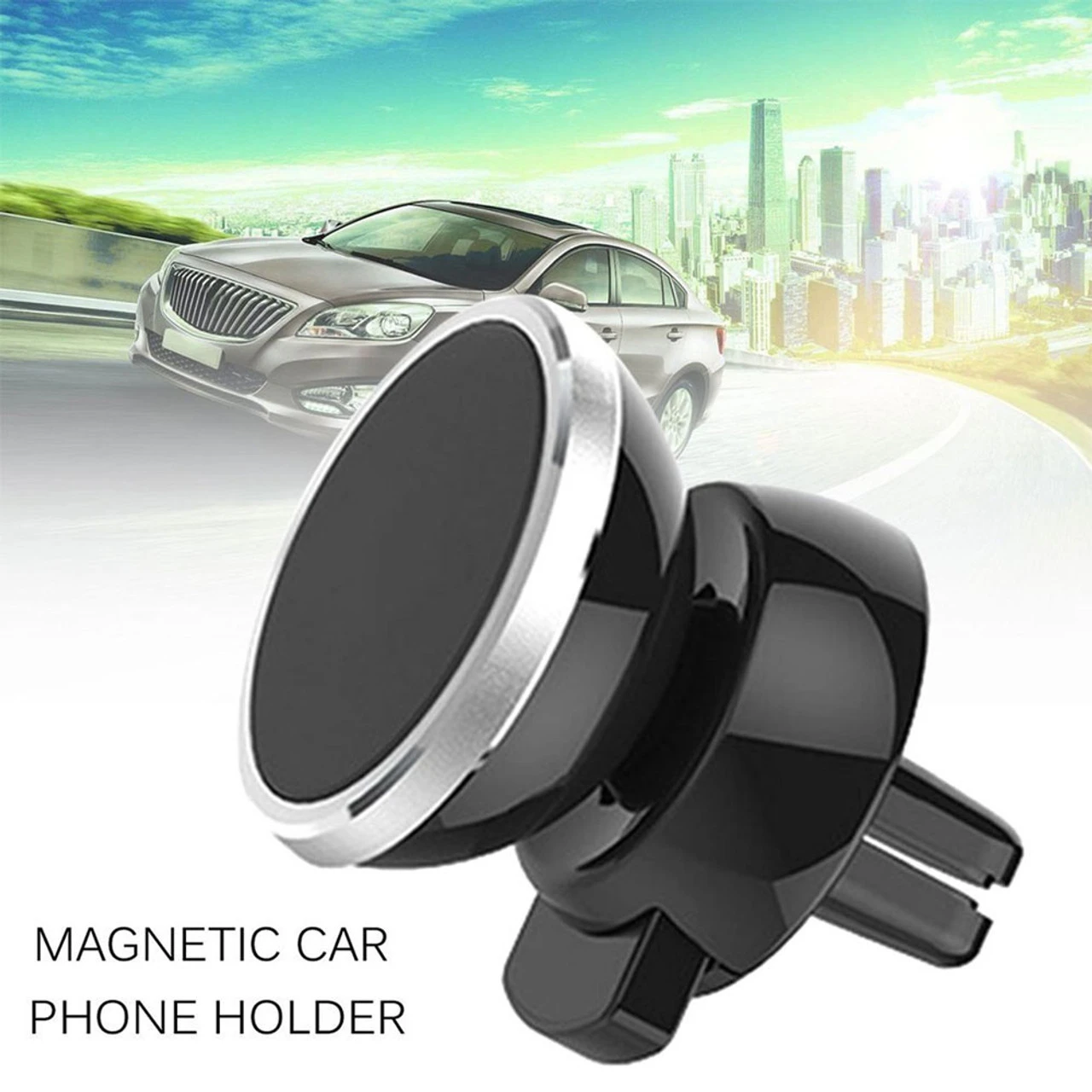 Magnetic Car Holder Air Vent Mount 360 Degree Rotation Phone Holder 3 Magnetic Car Holder Air Vent Mount 360 Degree Rotation Phone Holder - Image 3
