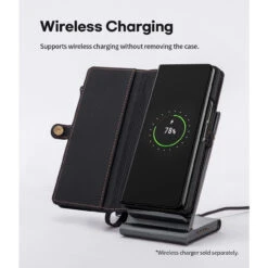 Galaxy Z Fold 4 Mercury Noble Wallet 5 Card 1 Cash Holder Case -Cheap NewCase Store mercury noble wallet case black 7 86999.1681871762