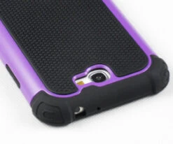 Purple Heavy Duty Protective Case For Samsung Galaxy Note 2 -Cheap NewCase Store note 2 n7100 purple 69984.1594528157