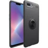 Black Slim Armor Metal Holder 360 Ring Stand Case For Oppo AX5 / A3S