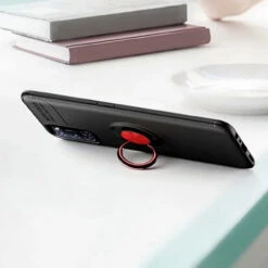 Blue Oppo A72 Slim Armor Shock Proof Metal 360 Ring Stand Case -Cheap NewCase Store oppo a72 slim shock proof ring black 6 03371.1649401428