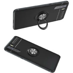 Black Oppo A91 Slim Shock Proof Armor Metal 360 Ring Stand Case 9 Black Oppo A91 Slim Shock Proof Armor Metal 360 Ring Stand Case -Cheap NewCase Store oppo a91 auto focus ring black 5 06642.1664518317