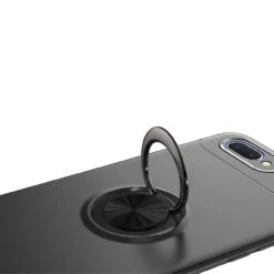 Red Tough Slim Armor Metal Holder 360 Ring Stand Case For Oppo AX7 -Cheap NewCase Store oppo ax5s ax7 slim shock proof ring black 3 35929.1600388081