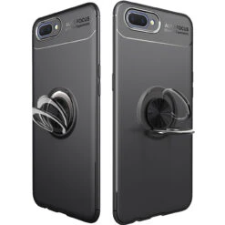 Blue Shock Proof Metal Holder 360 Ring Stand Case For Oppo AX7 -Cheap NewCase Store oppo ax5s ax7 slim shock proof ring black 5 56948.1654501714