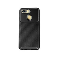 Black Oppo AX5s Flexible Slim Armor Carbon Fibre Protective Case 8 Black Oppo AX5s Flexible Slim Armor Carbon Fibre Protective Case -Cheap NewCase Store oppo ax5s textured carbon fibre black 6 03598.1600823882